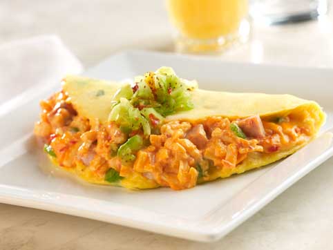 Augusta Omelet with Pimento Cheese